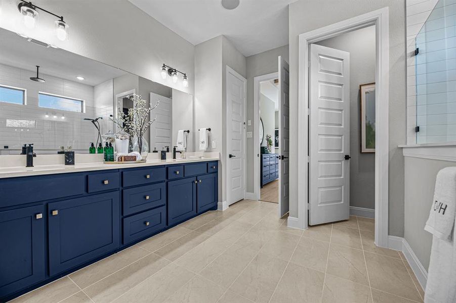 Furnished interior view inside a new home in Highwoods, Fort Worth (Image 15). Furnished interior view inside a new home in Highwoods, Fort Worth (Image 15).