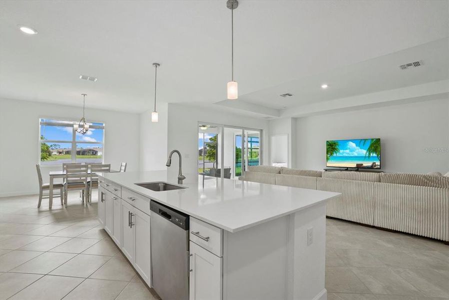Furnished interior view inside a new home in , Englewood (Image 9).