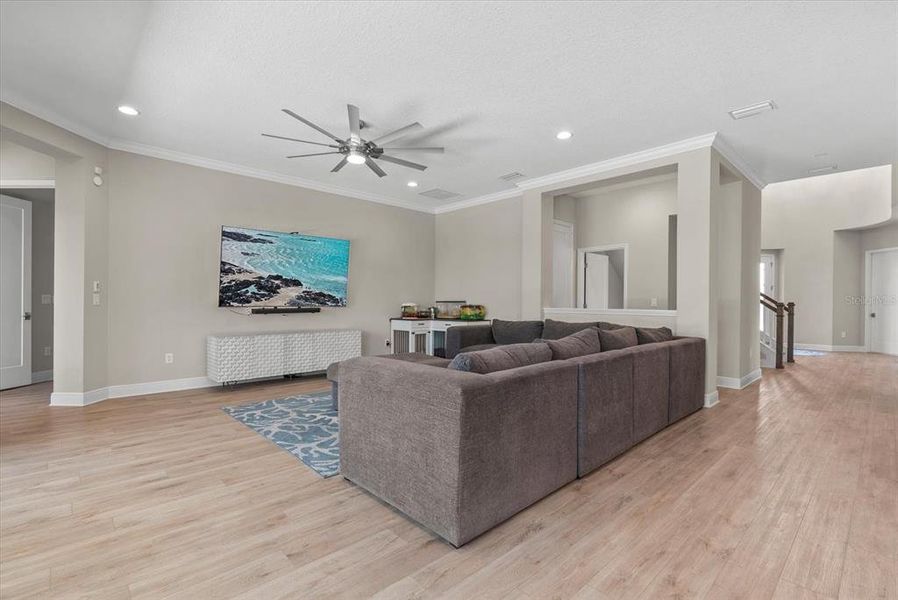 Furnished interior view inside a new home in Crosswind Ranch, Parrish (Image 52).