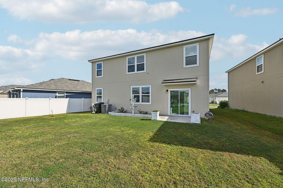 Exterior details and patio area of a home in Cross Creek Express, Green Cove Springs (Image 23). Exterior details and patio area of a home in Cross Creek Express, Green Cove Springs (Image 23).