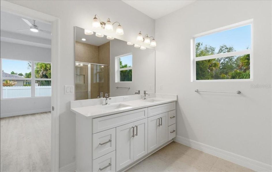 Furnished interior view inside a new home in , North Port (Image 17).