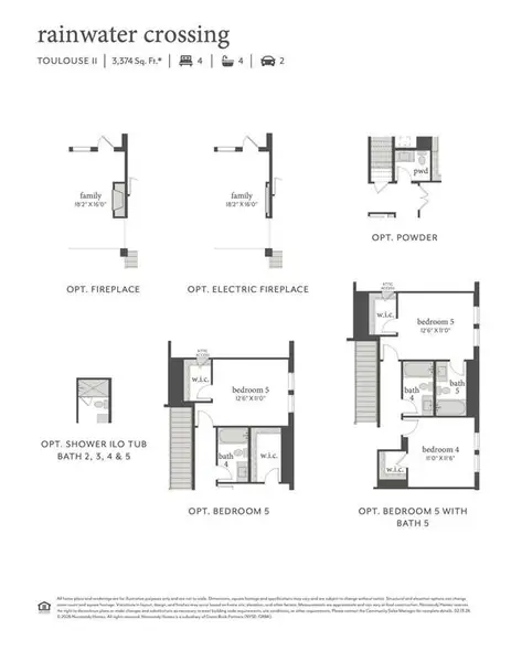 This outstanding home features elevation A, electric fireplace, shower ILO tub for bath 2, 5th bed & bath plus so much more! This outstanding home features elevation A, electric fireplace, shower ILO tub for bath 2, 5th bed & bath plus so much more!