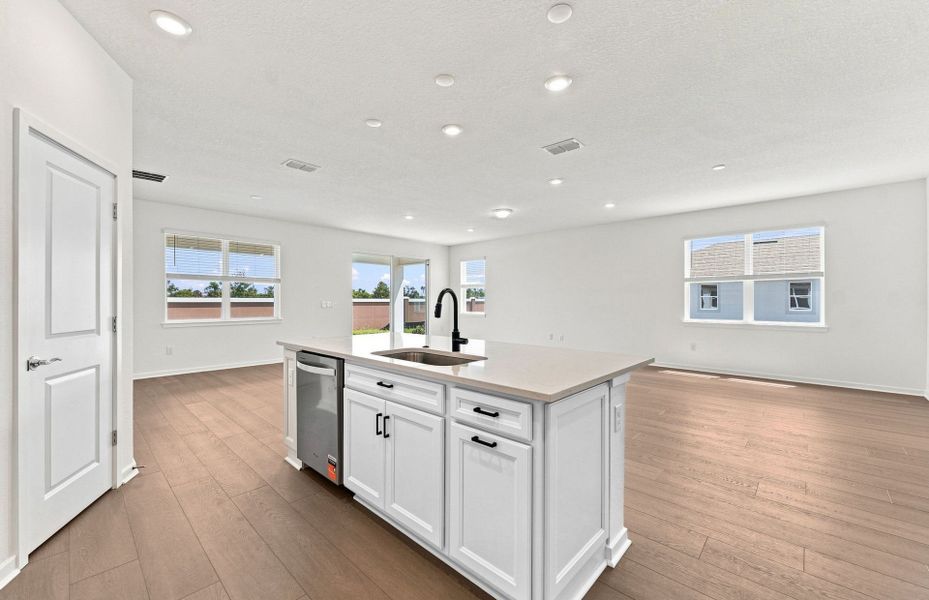 Furnished interior view inside a new home in Seaire, Parrish (Image 5).