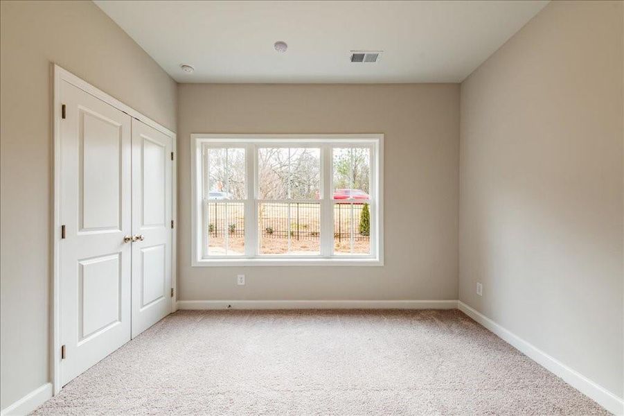 Spacious, unfurnished interior of a new home in Townes at South Main, Kennesaw (Image 21).