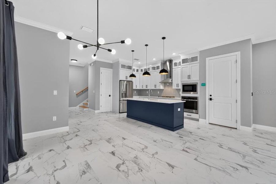 Furnished interior view inside a new home in , Tampa (Image 16).