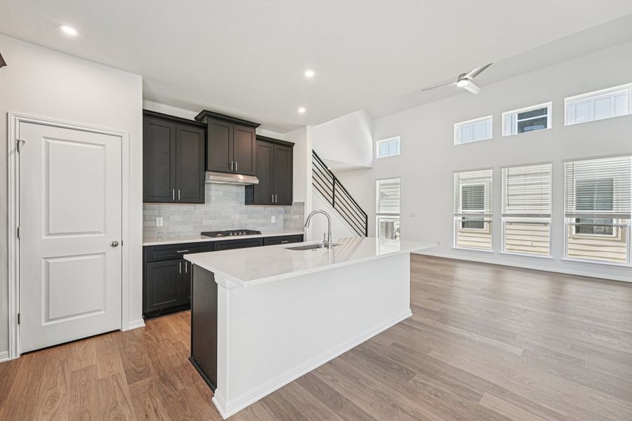 Furnished interior view inside a new home in Porter Country, Buda (Image 6).