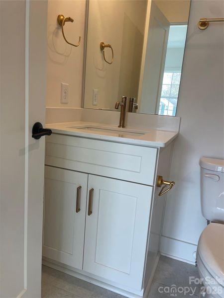 Upgraded Gold Fixtures - Secondary Bathroom Upgraded Gold Fixtures - Secondary Bathroom