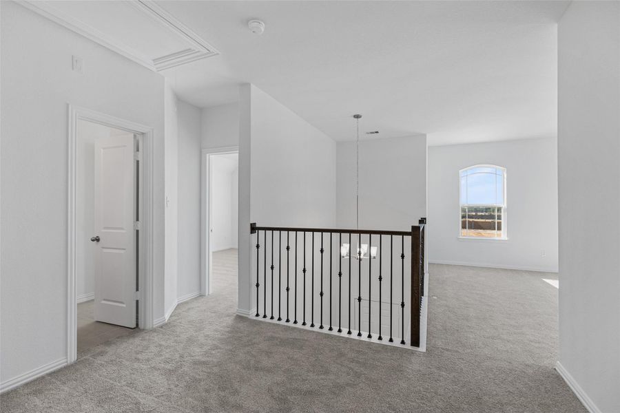 Spacious, unfurnished interior of a new home in Wildrye, Waller (Image 28).