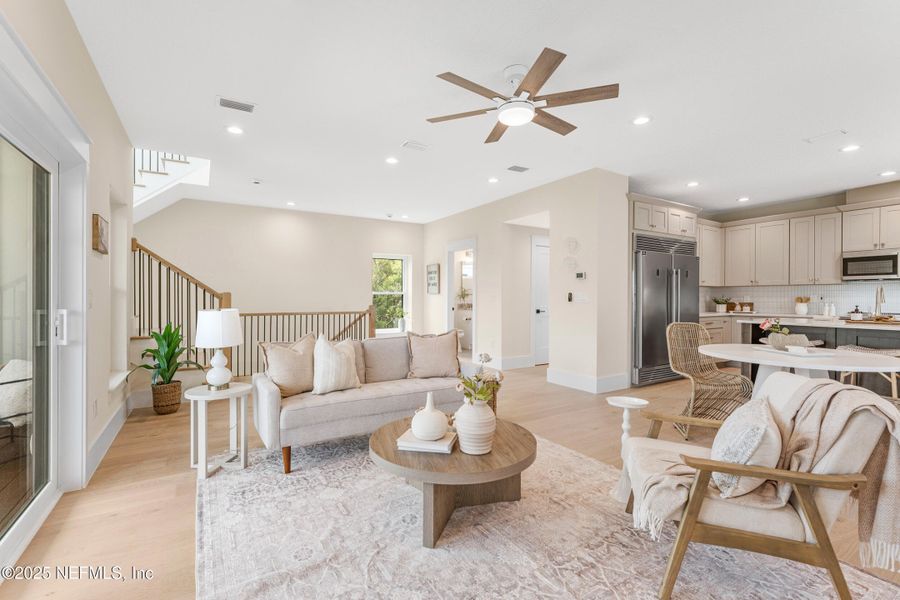 Furnished interior view inside a new home in , St. Augustine (Image 17). Furnished interior view inside a new home in , St. Augustine (Image 17).