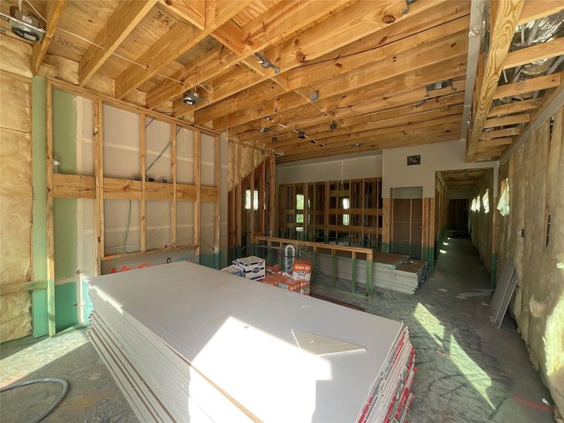 In-progress construction of a new home in , Houston, TX (Image 27).