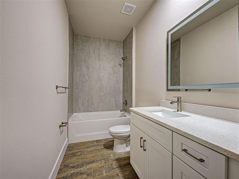 Spacious, unfurnished interior of a new home in , Port Charlotte (Image 42).