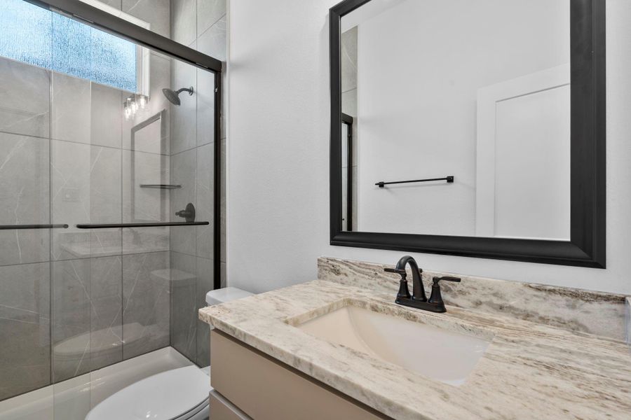 Furnished interior view inside a new home in Artavia, Conroe (Image 4).