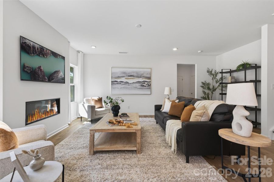 Furnished interior view inside a new home in Morrow Brook, Albemarle (Image 15).