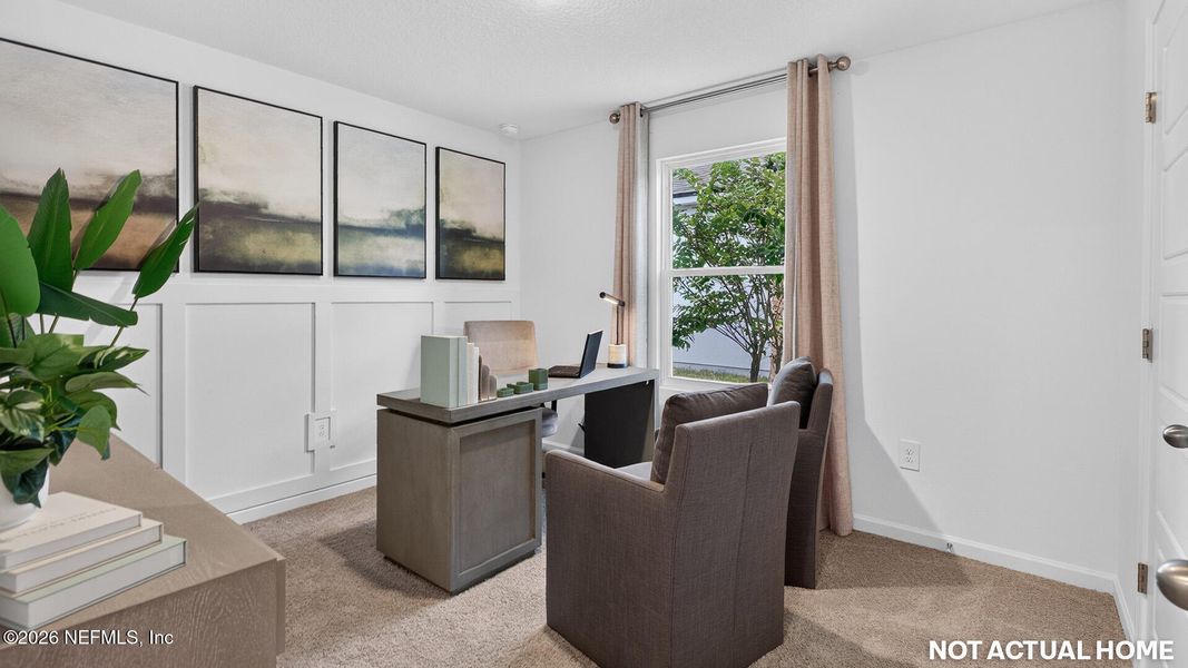 Furnished interior view inside a new home in Liberty Cove, Yulee (Image 5).