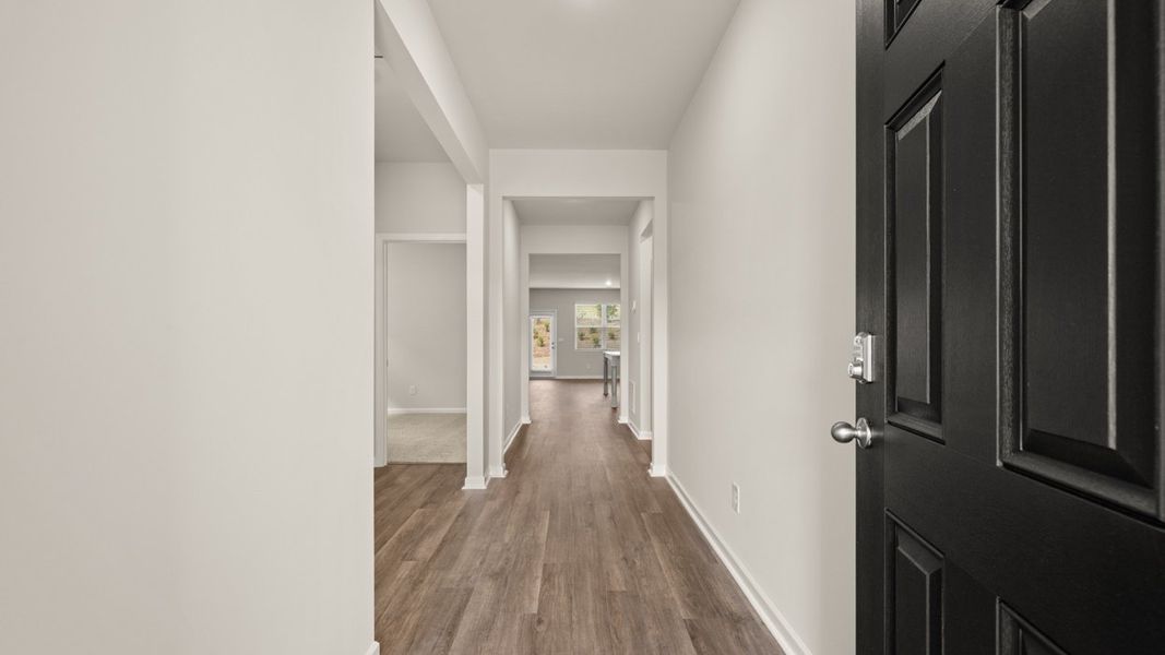 Representative unfurnished interior of a home built from the Aisle by D.R. Horton in Shoal Creek, Hampton (Image 26).