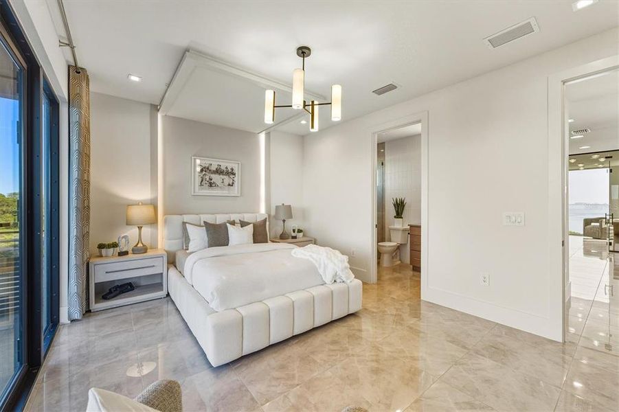 Furnished interior view inside a new home in Legends Bay, Bradenton (Image 19).