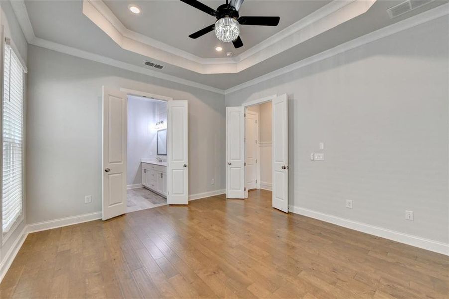 Spacious, unfurnished interior of a new home in , Buford (Image 53).