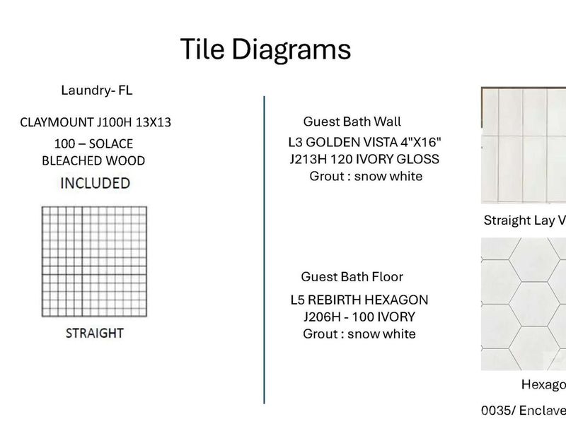 Sample of building materials used in homes in Enclave at Belmont, Belmont (Image 41). Sample of building materials used in homes in Enclave at Belmont, Belmont (Image 41).