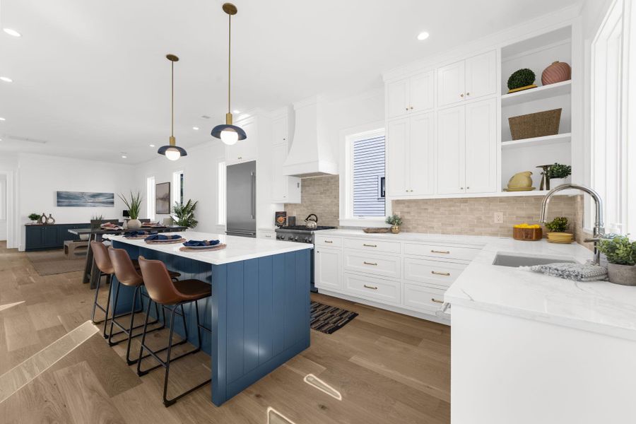 Furnished interior view inside a new home in , Mount Pleasant (Image 11).