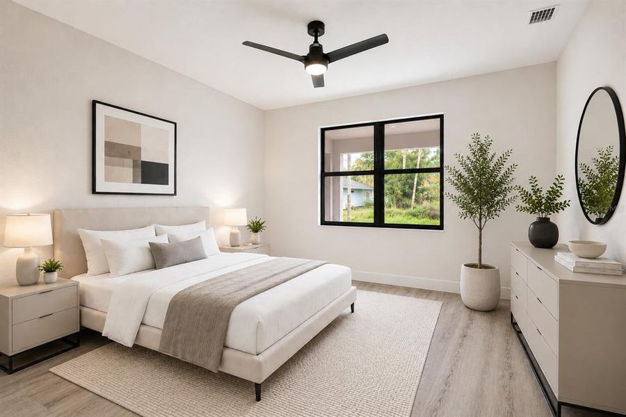 Furnished interior view inside a new home in , Port Charlotte (Image 16).