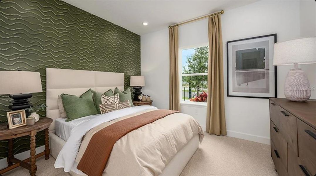 Furnished interior view inside a new home in Windward Preserve, Cocoa (Image 9). Furnished interior view inside a new home in Windward Preserve, Cocoa (Image 9).
