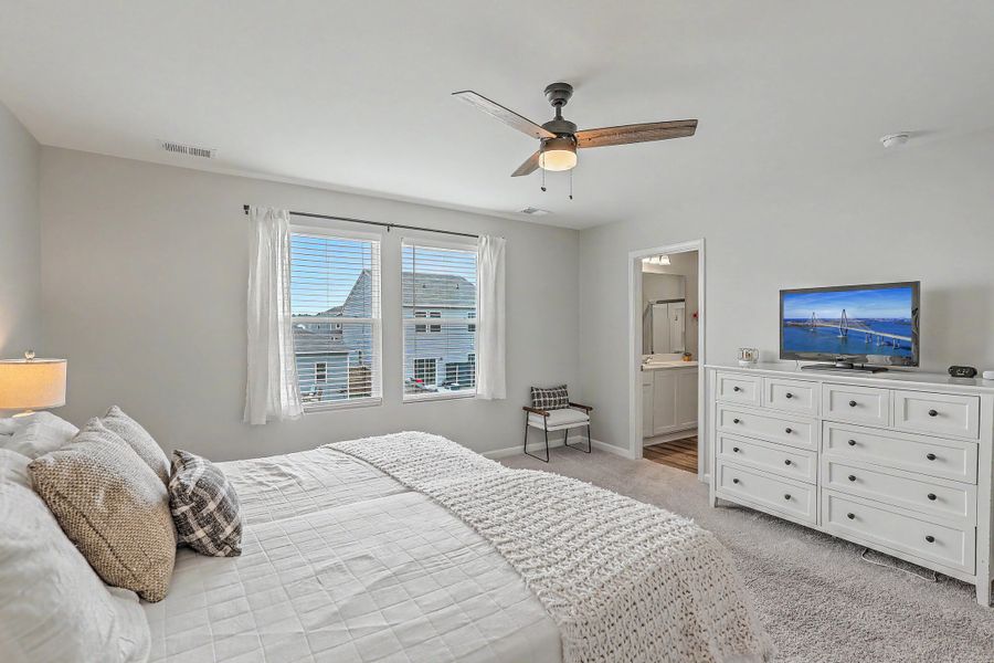 Furnished interior view inside a new home in Watson Hill, Summerville (Image 9).