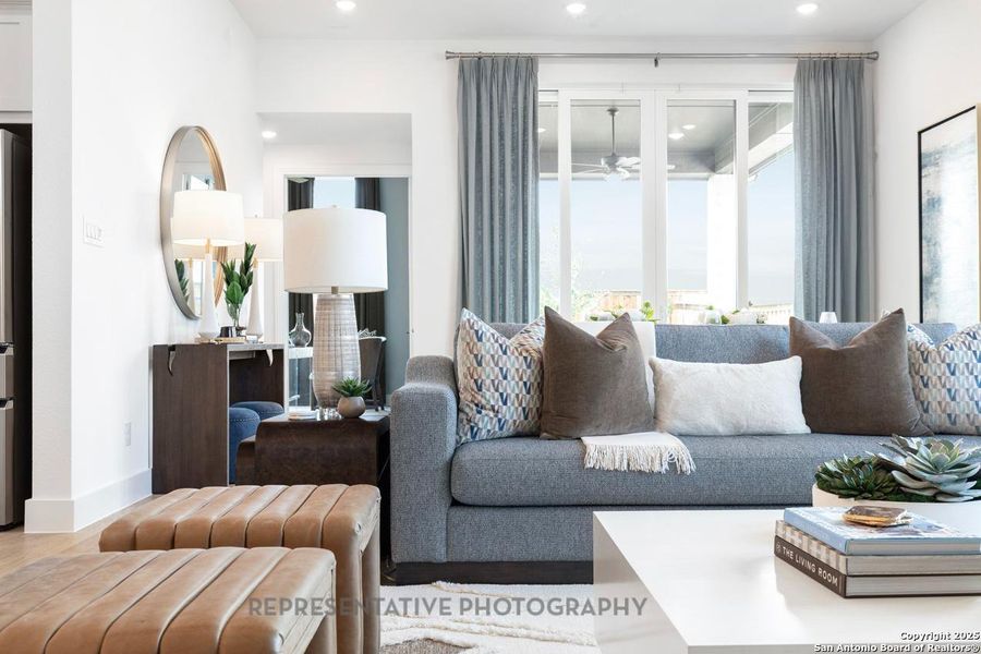 Furnished interior view inside a new home in Alsatian Oaks: 50ft. lots, Castroville (Image 10). Furnished interior view inside a new home in Alsatian Oaks: 50ft. lots, Castroville (Image 10).