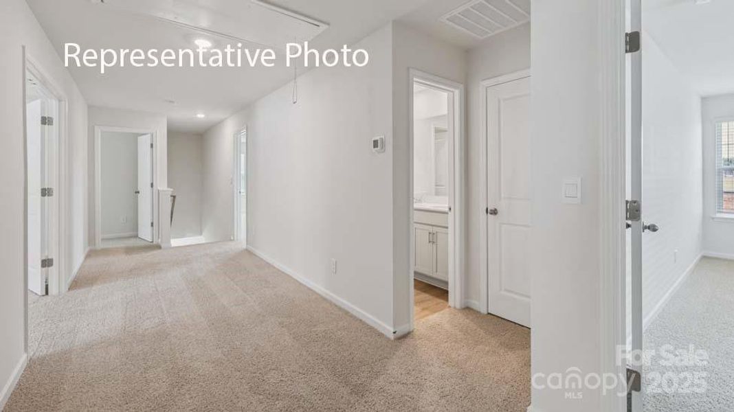 Spacious, unfurnished interior of a new home in Nolen Farm, Gastonia (Image 28).