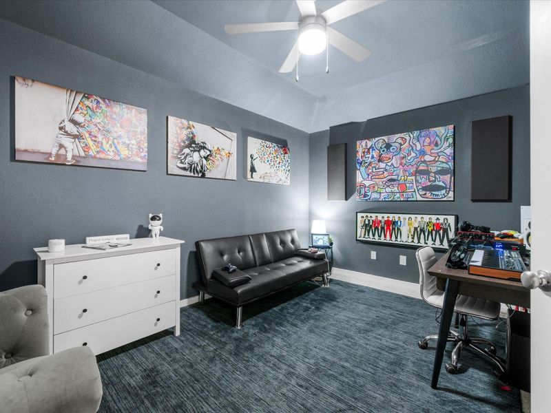 Furnished interior view inside a new home in Emory Glen, Magnolia (Image 36).