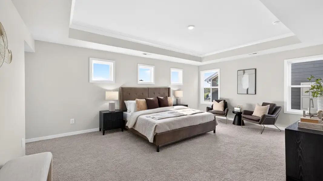 Furnished interior view inside a new home in Avalon of Gastonia, Gastonia (Image 11).