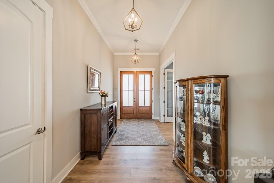 Furnished interior view inside a new home in , Clover (Image 5).