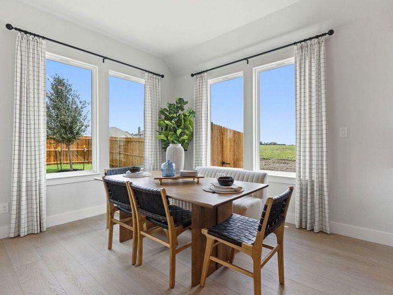Furnished interior view inside a new home in Mercer Meadows, Royse City (Image 26). Furnished interior view inside a new home in Mercer Meadows, Royse City (Image 26).