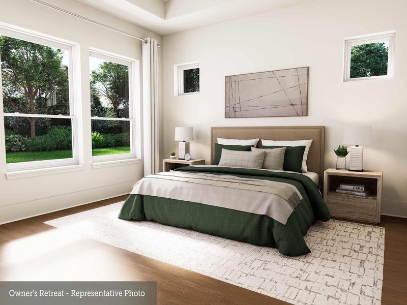 Furnished interior view inside a new home in Audubon – Ascent Collection, Magnolia (Image 3).