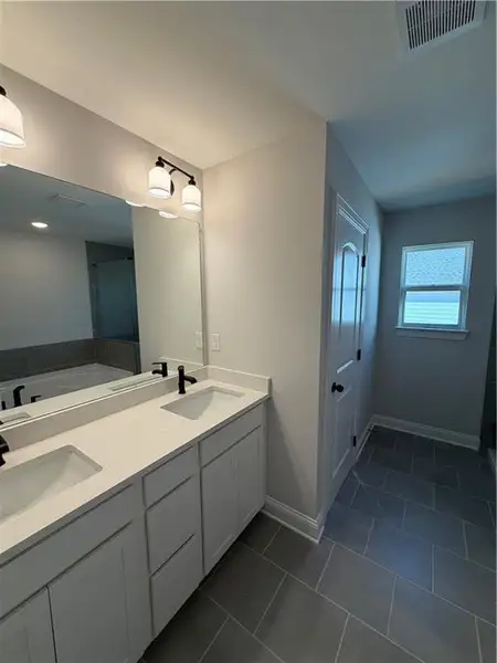 Furnished interior view inside a new home in Villas at Dawsonville, Dawsonville (Image 3).