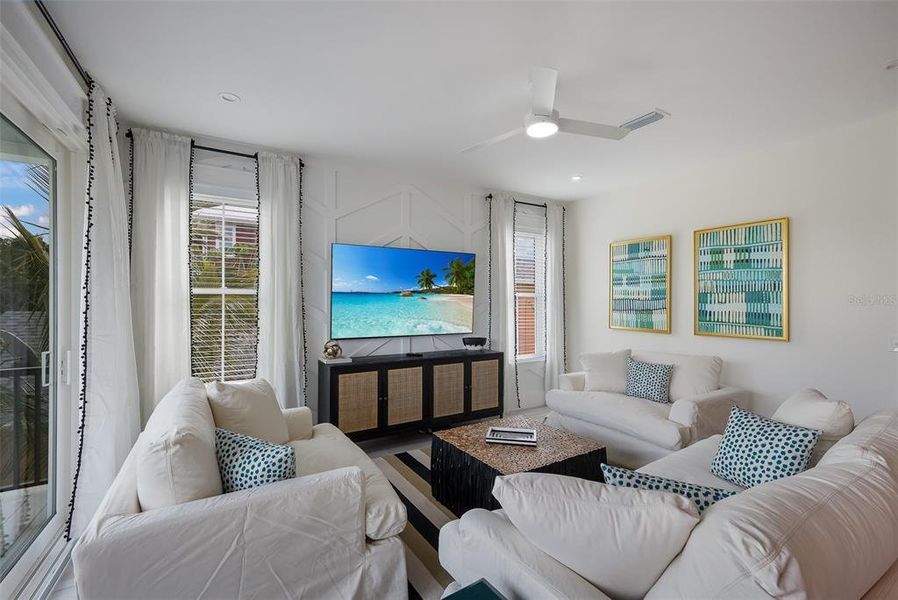 Furnished interior view inside a new home in , Bradenton Beach (Image 8).