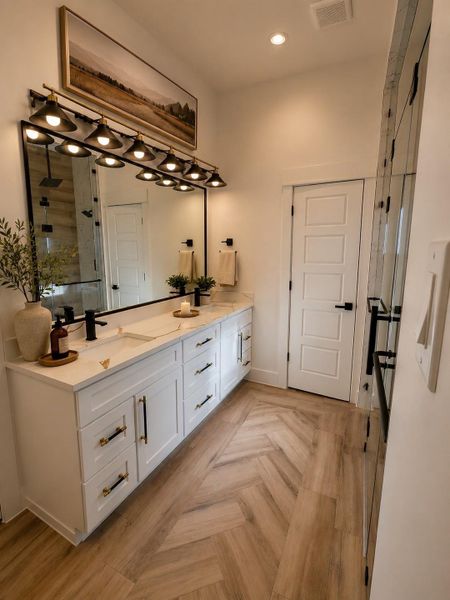 Furnished interior view inside a new home in , Pasadena (Image 12).