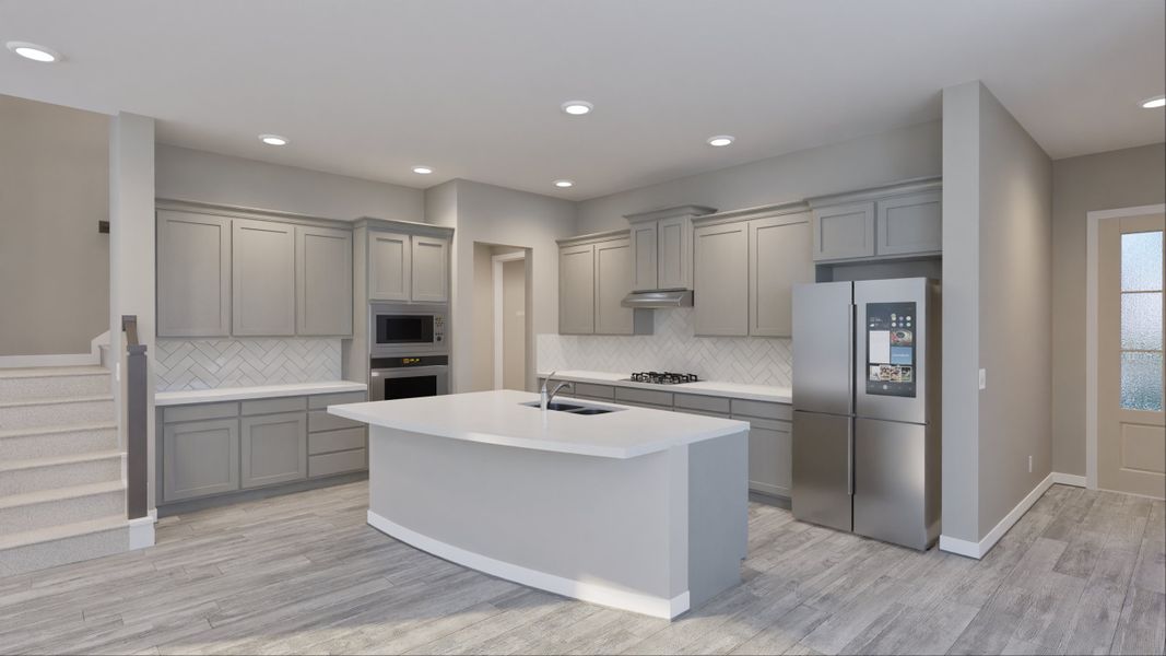 Image 15 representing the Santa Rosa by Tricoast Homes in Summer Place  35', Montgomery, TX.