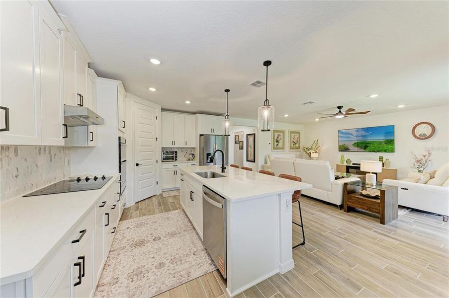 Furnished interior view inside a new home in , Parrish (Image 17). Furnished interior view inside a new home in , Parrish (Image 17).