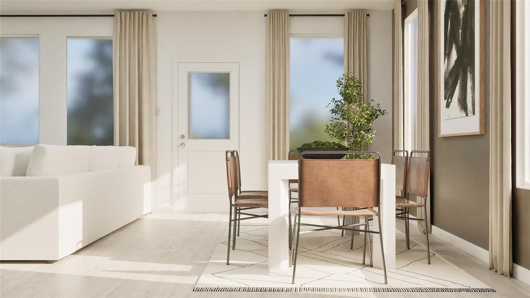 Furnished interior view inside a new home in Cotton Brook, Hutto (Image 17).