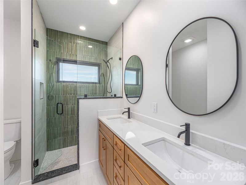 Furnished interior view inside a new home in , Waynesville (Image 11).