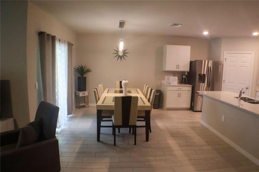 Furnished interior view inside a new home in Gulf Cove, Port Charlotte (Image 4). Furnished interior view inside a new home in Gulf Cove, Port Charlotte (Image 4).