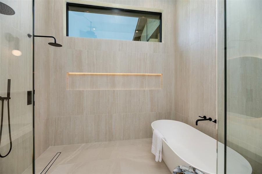 Furnished interior view inside a new home in , Heath (Image 10).