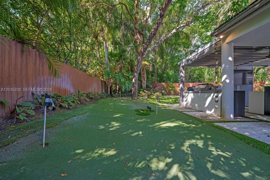 Exterior details and patio area of a home in , Pinecrest (Image 23). Exterior details and patio area of a home in , Pinecrest (Image 23).
