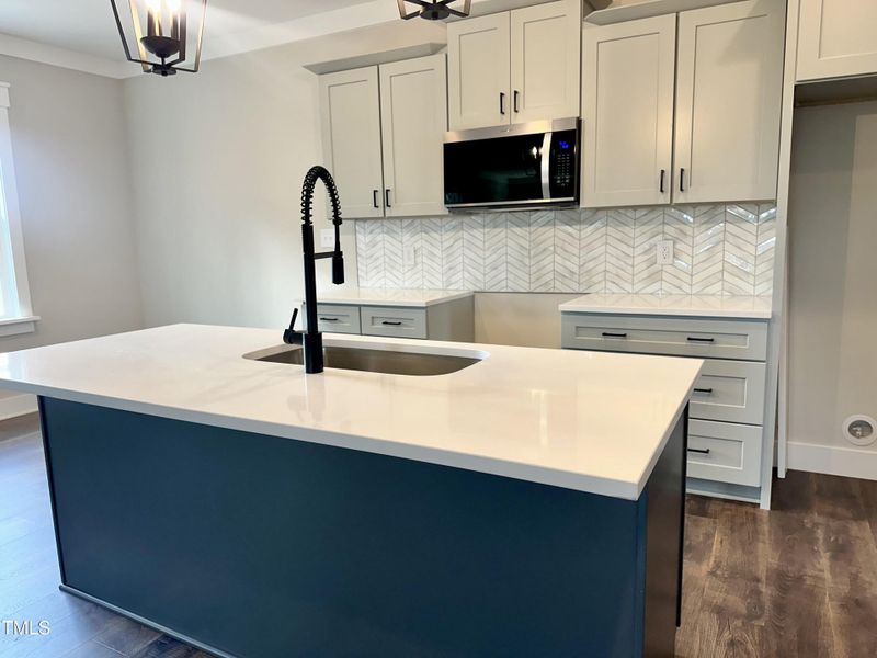 Kitchen with Quartz