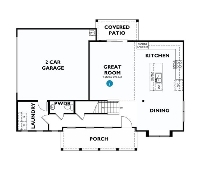 2D floor plan layout of this home in Lucere at Windell Woods, Tega Cay, SC (Image 3). 2D floor plan layout of this home in Lucere at Windell Woods, Tega Cay, SC (Image 3).