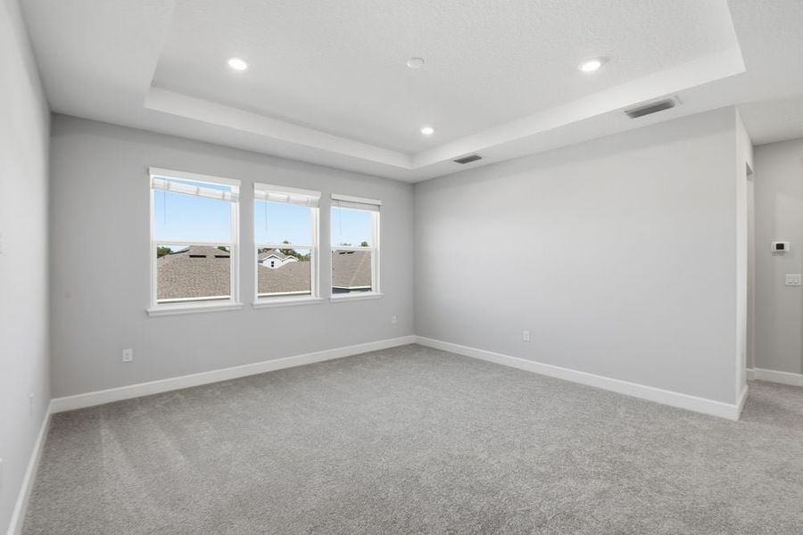 Spacious, unfurnished interior of a new home in Harvest at Ovation, Winter Garden (Image 33). Spacious, unfurnished interior of a new home in Harvest at Ovation, Winter Garden (Image 33).