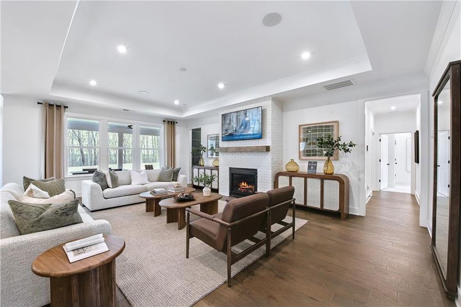 Furnished interior view inside a new home in , Villa Rica (Image 16).