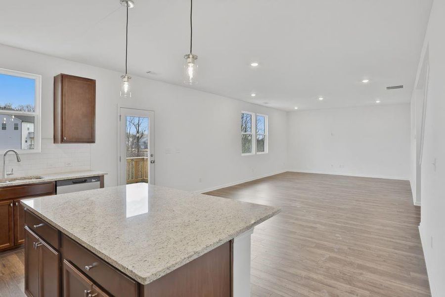 Furnished interior view inside a new home in Falls Creek, Flowery Branch (Image 9).