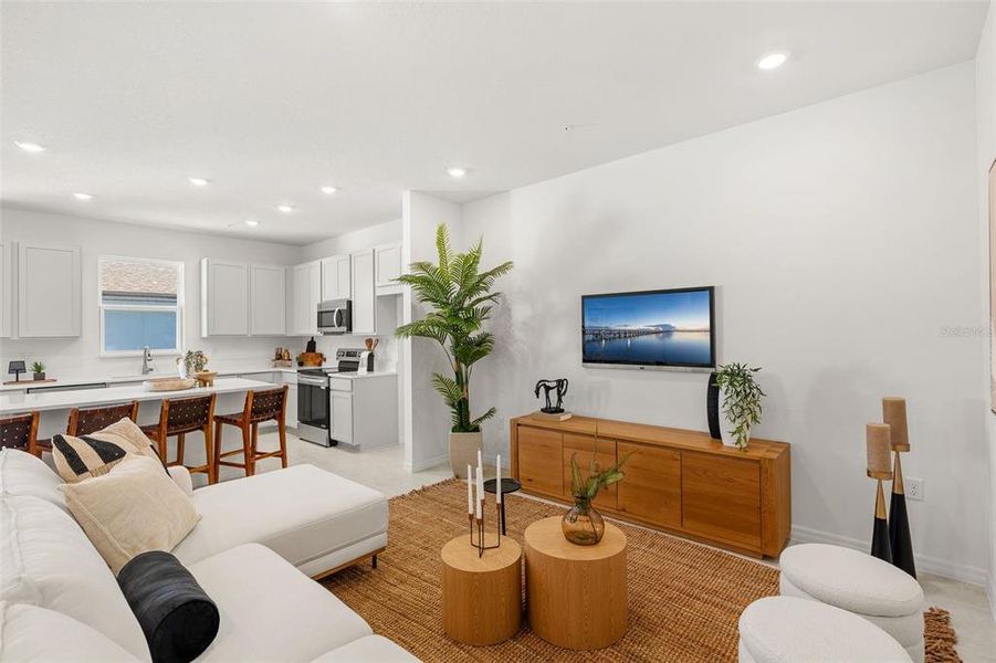 Furnished interior view inside a new home in , Apopka (Image 4).