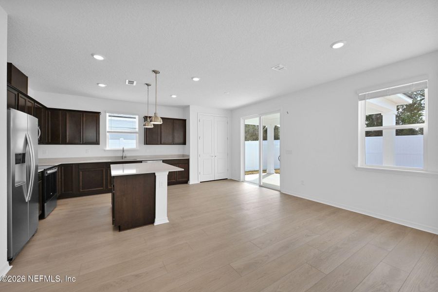Furnished interior view inside a new home in Murray Farms, Middleburg (Image 7). Furnished interior view inside a new home in Murray Farms, Middleburg (Image 7).